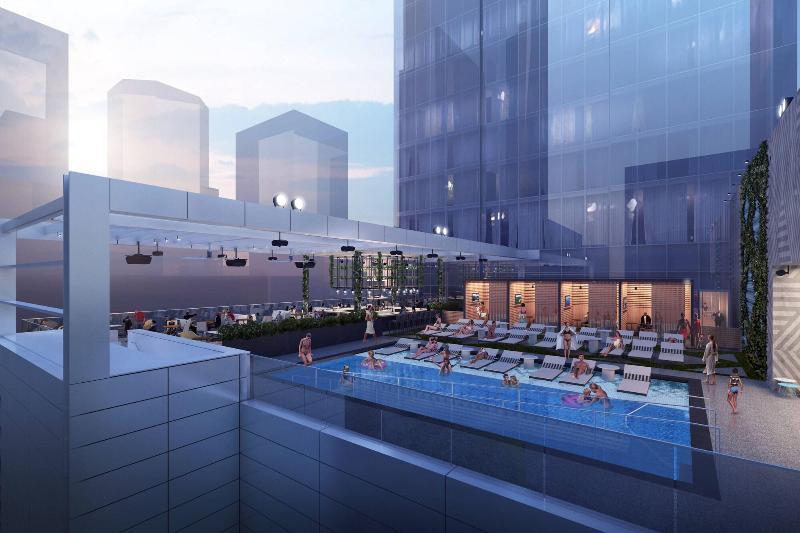 JW Marriott Charlotte Hotell Exteriör bild